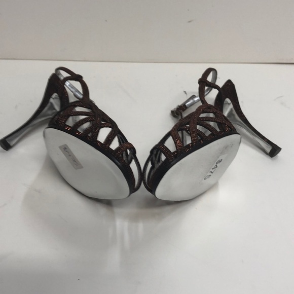 Dolce & Gabbana Made in Italy Bronze StrappySandal - Picture 4 of 4